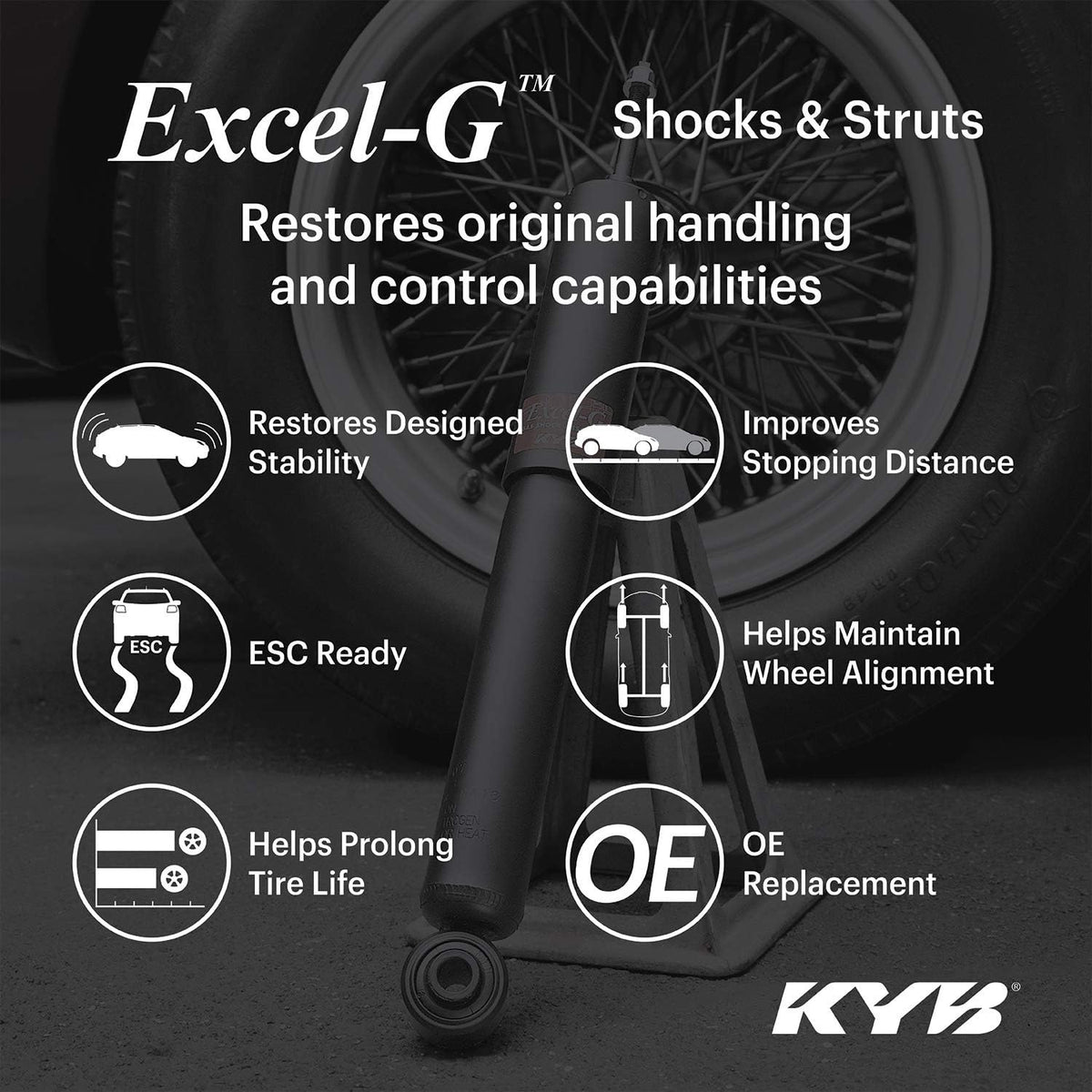 Gas Shock, Black, Silver, Pack of 2 V41072