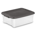 4 Shelf Lockable Plastic Storage Cabinet H7443