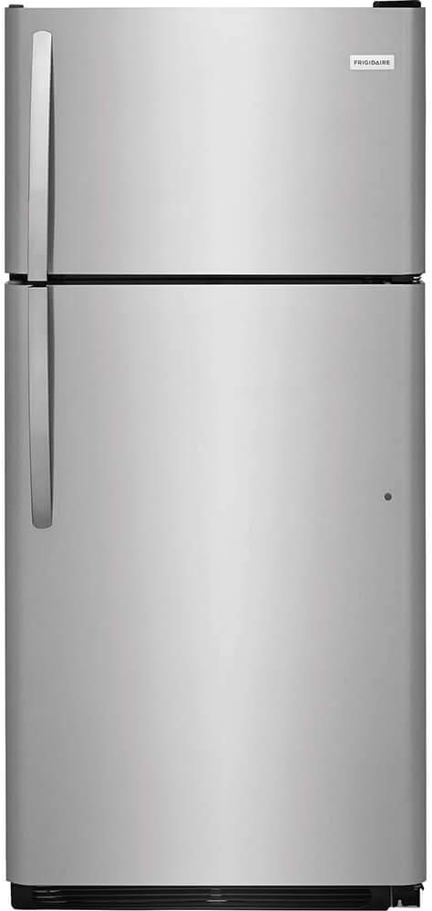 30 Inch Freestanding Top Freezer Refrigerator, 18 cu. ft., Stainless Steel U8966