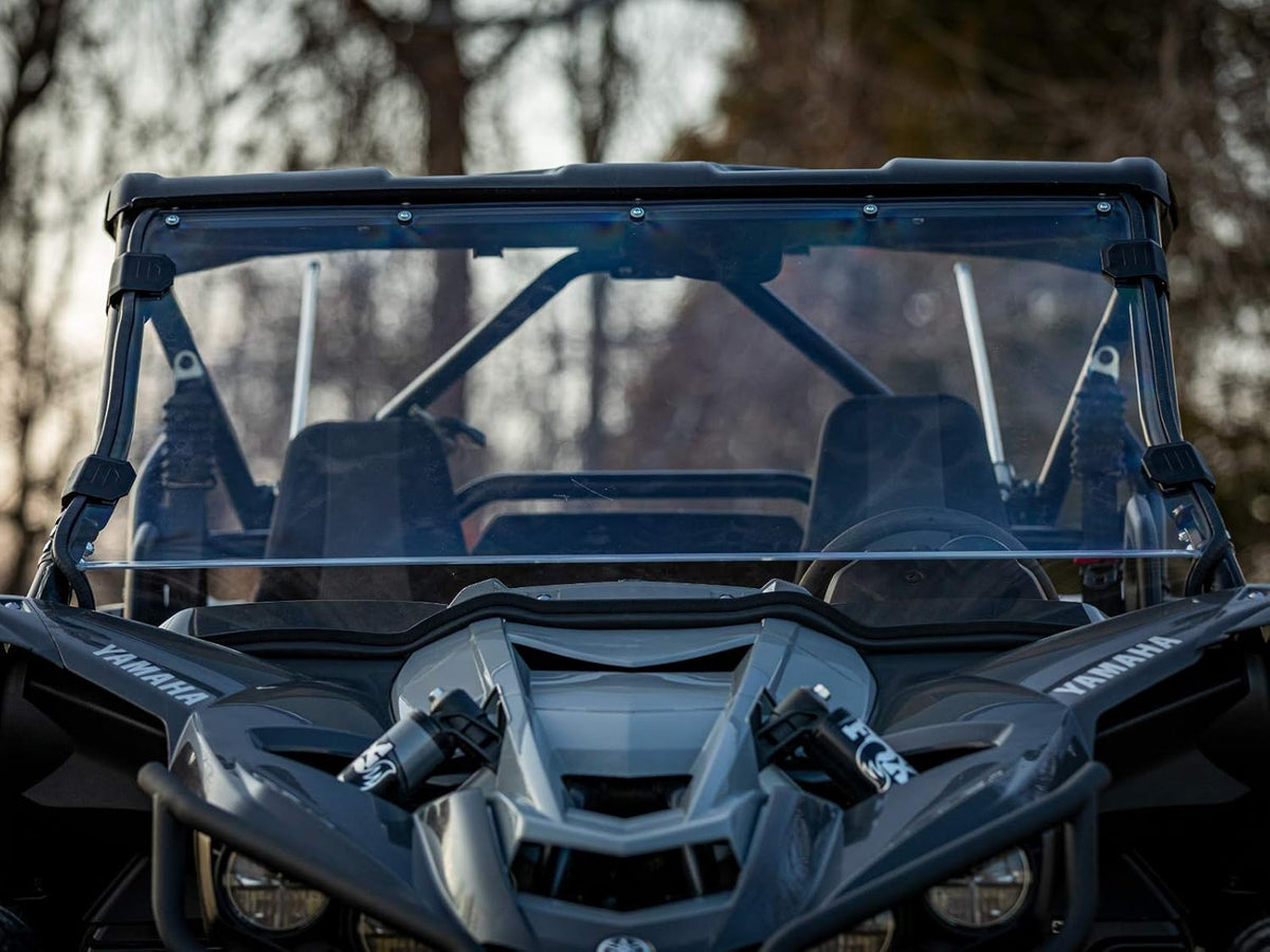 Full Windshield for Yamaha YXZ, Scratch Resistant 1/4 Thick Polycarbonate P7186