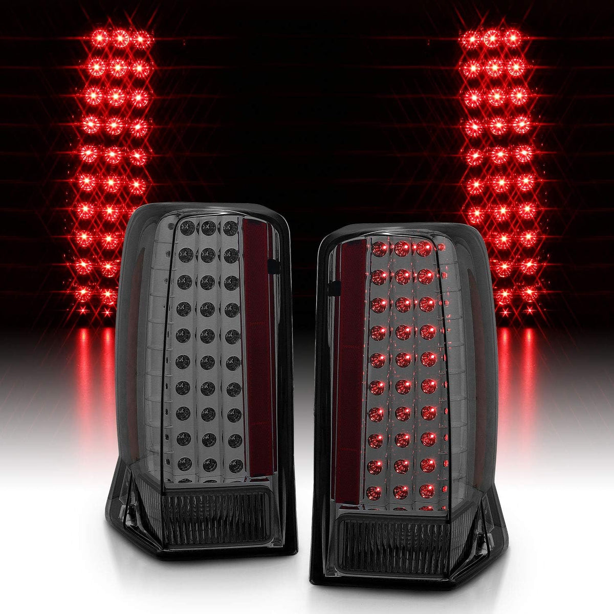 Red/Clear LED Tail Lights Y565