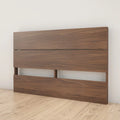 Queen Size Walnut Wood Headboard S8953