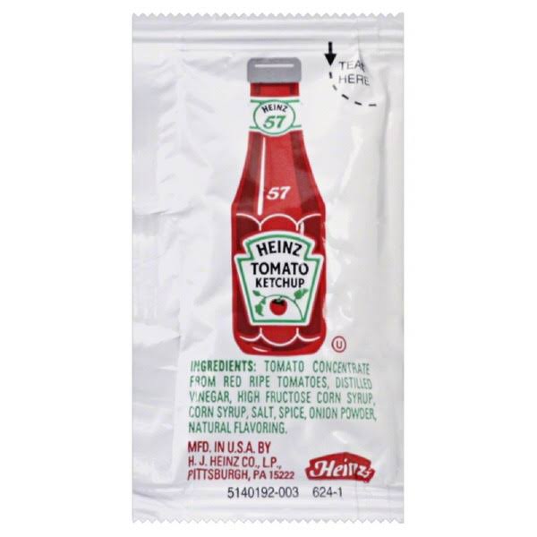 Tomato Ketchup Packets 7 G N872