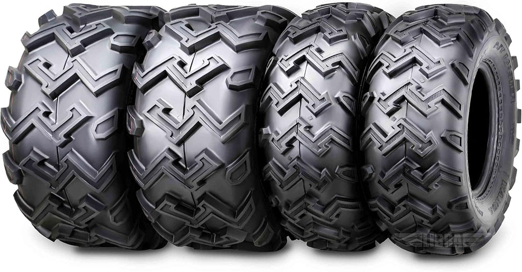 Set of 4 ATV UTV Tires 22x8-10 Front & 22x11-10 Rear 6 Ply M506
