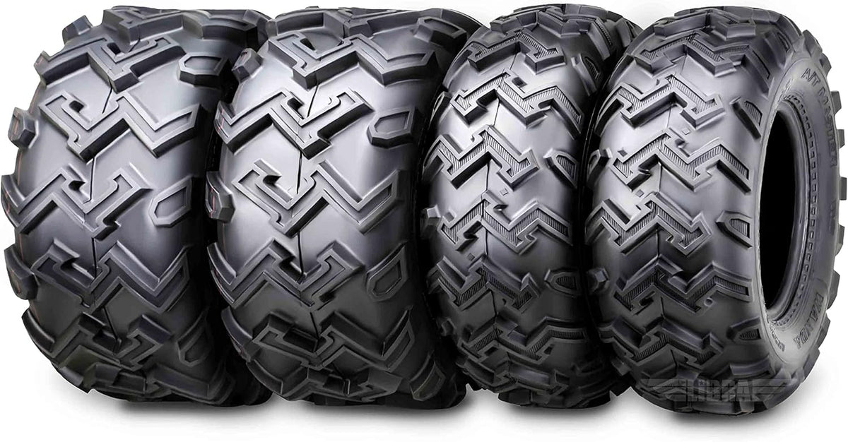 Set of 4 ATV UTV Tires 22x8-10 Front & 22x11-10 Rear 6 Ply M506