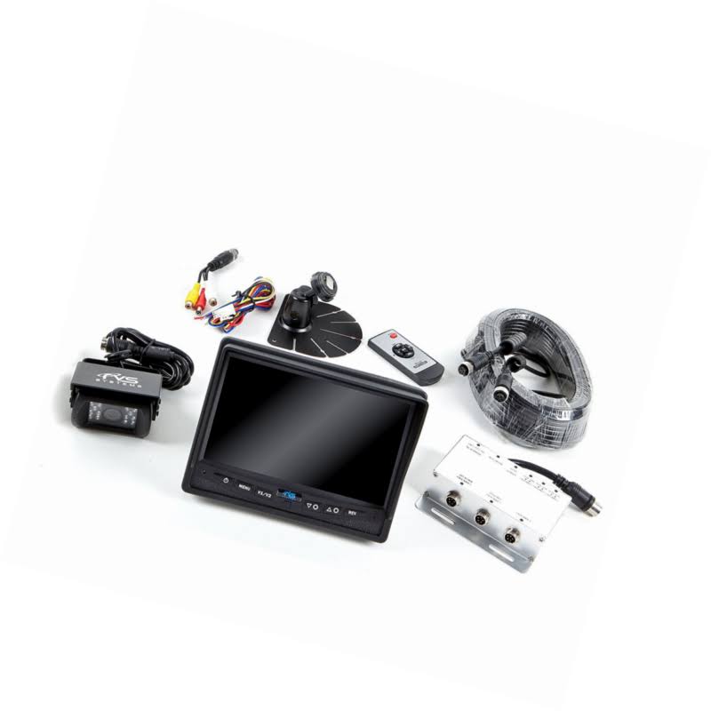 Black Backup Camera System with 7x22 Display E3693