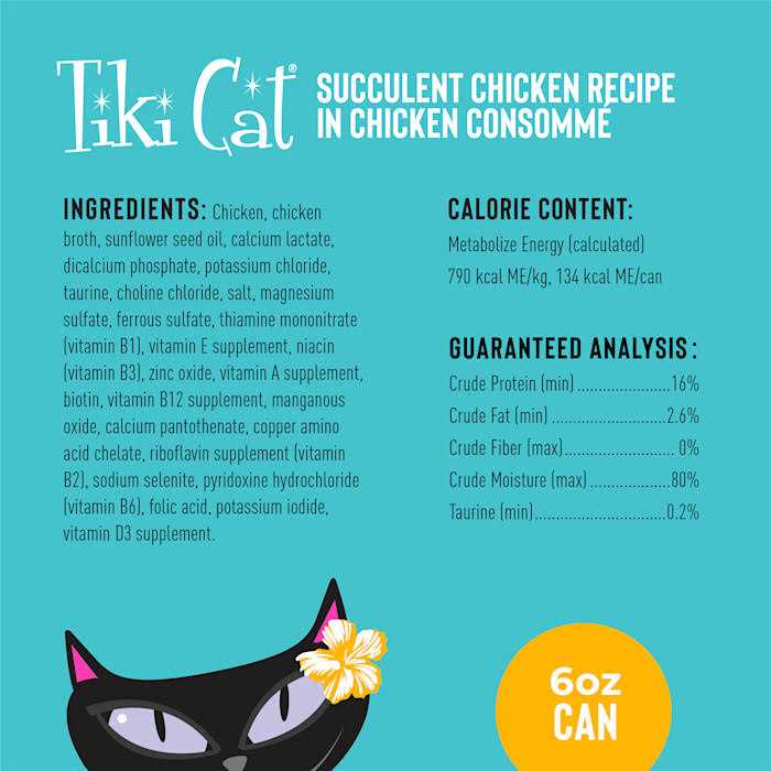 Canned Cat Food 2.8 oz L798037