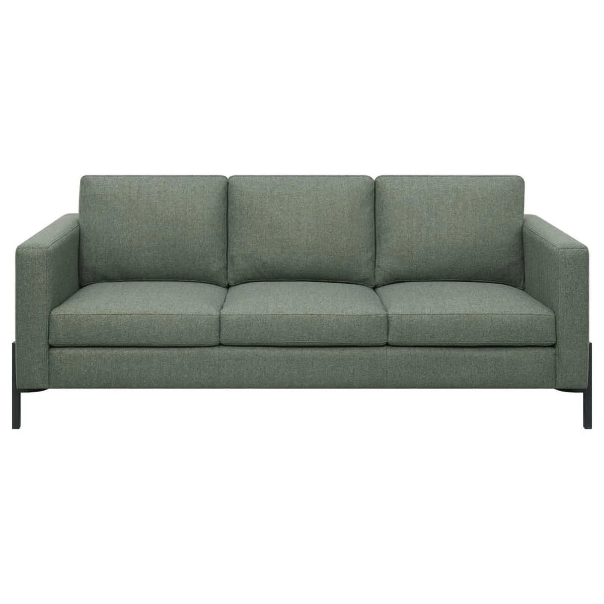 Upholstered Fabric Sofa Set with Track Arms B82033