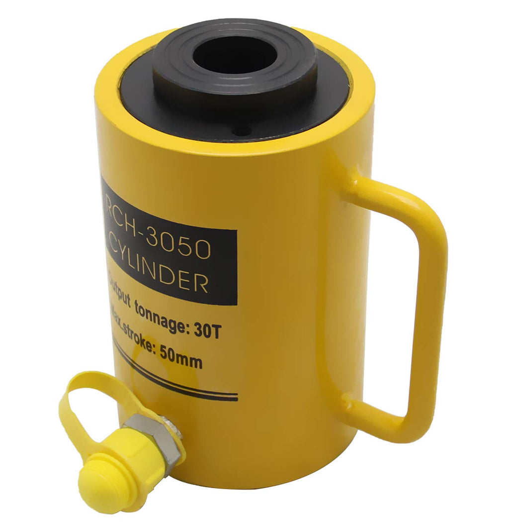 20 Ton Hollow Hydraulic Cylinder Ram Jack, 50mm Stroke N353097