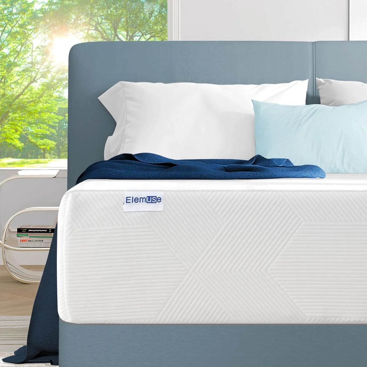 Queen 10 Inch Cooling Gel Memory Foam Mattress L268644