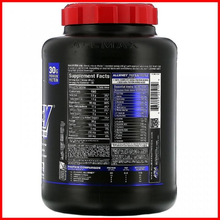 5 lbs Cookies & Cream Whey Protein I31393