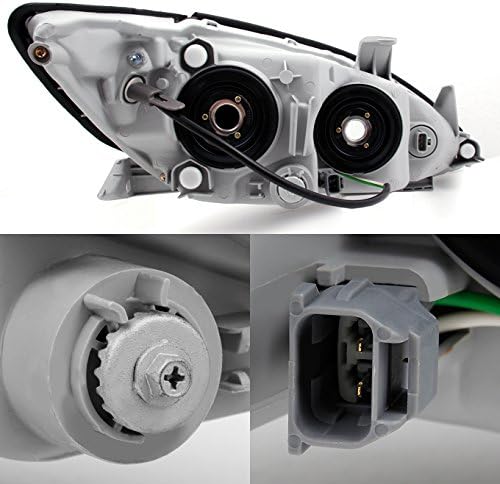 Chrome Bezel Headlights Replacement Pair K117