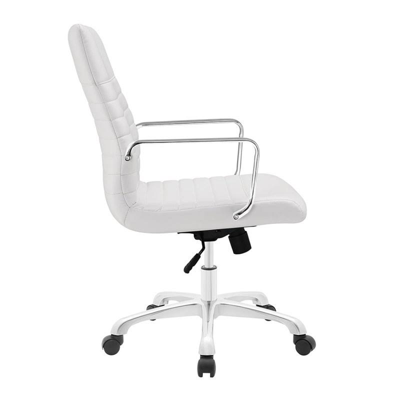 White Swivel Office Chair H84041