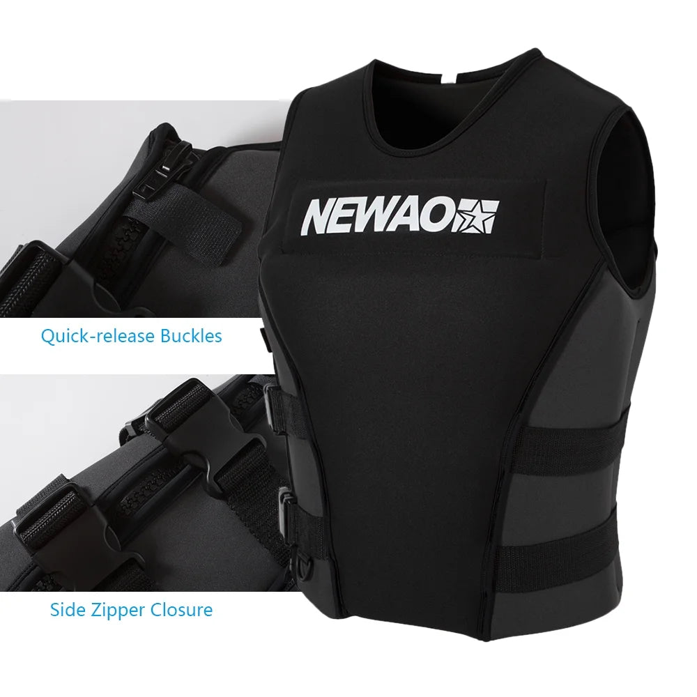 Life Jacket Safety Vest with Adjustable Panels M653238