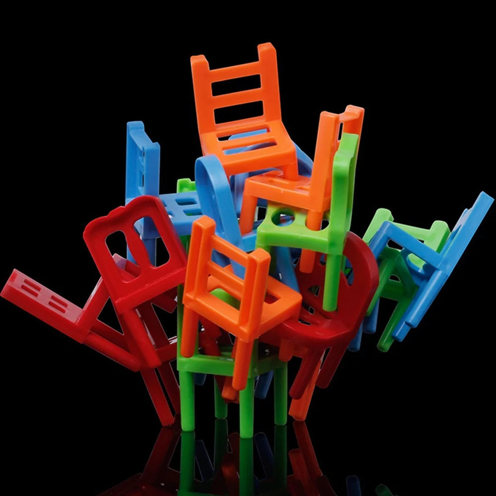 Balance Stacking Chairs Board Game M4748