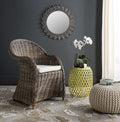 Grey Wicker Outdoor Club Chair X2794