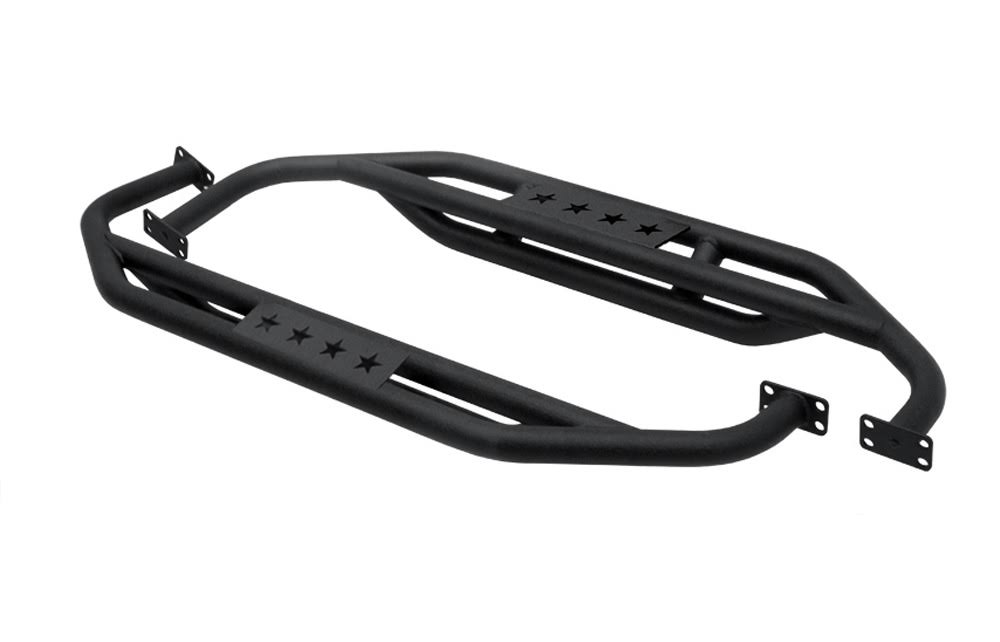 Textured Black Side Step Nerf Bars Running Boards W7197