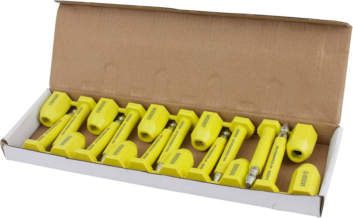 10 Pack (100 Pcs) Bolt Seal for Cargo Containers and Truck Trailers K89735
