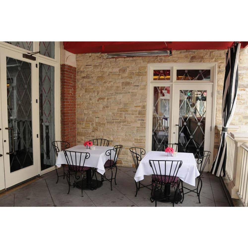 4000 Watt Electric Patio Heater Almond 240 Volt G921