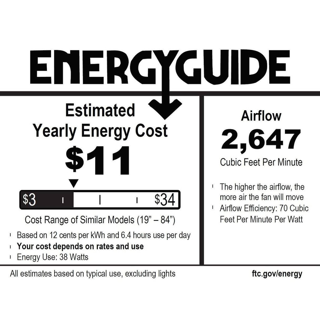 Matte Black LED Ceiling Fan V842925