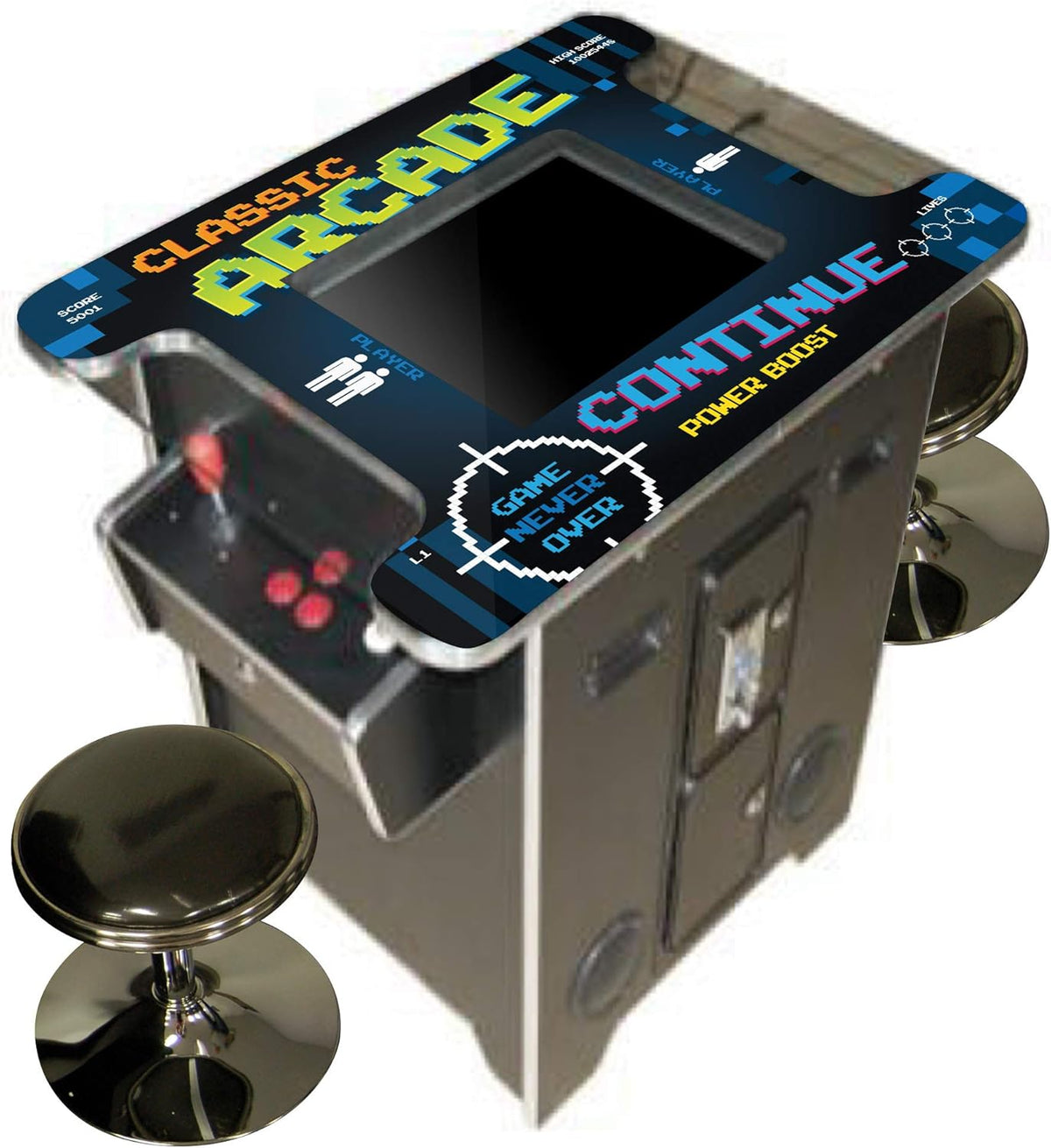 22 LCD Screen 2 Player Cocktail Arcade Machine with 412 Games O18739