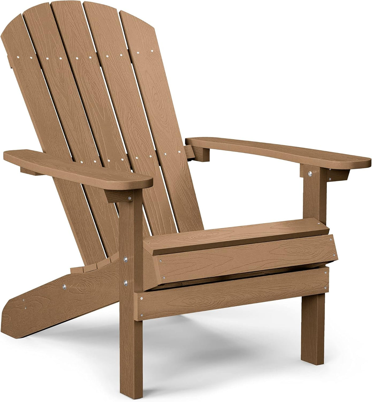 Blue Plastic Adirondack Chair O466