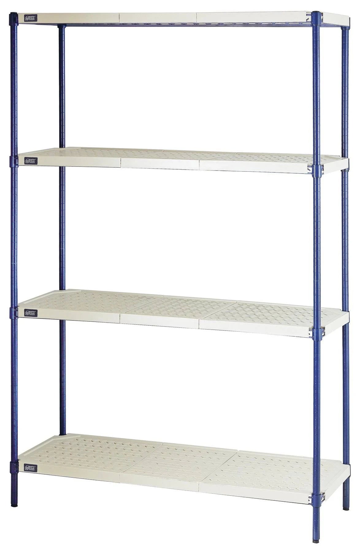 4-Shelf Plastic Wire Shelving Unit R600032