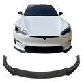 Gloss Black Front Bumper Lip for Tesla Model S Sedan J607