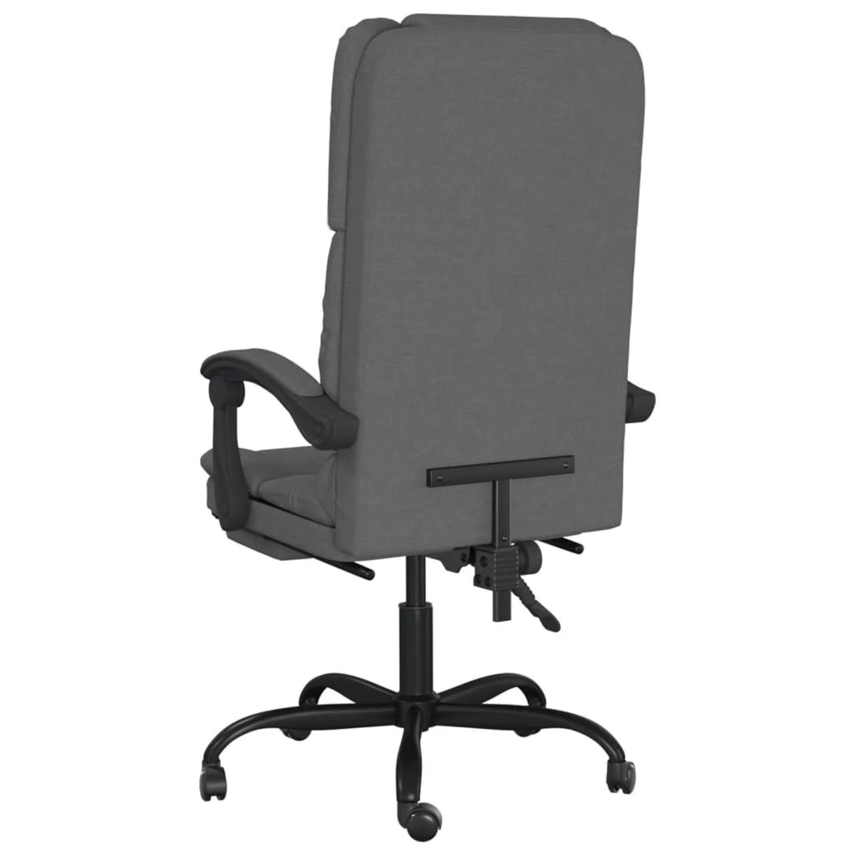 Dark Gray Fabric Massage Reclining Office Chair Z65539