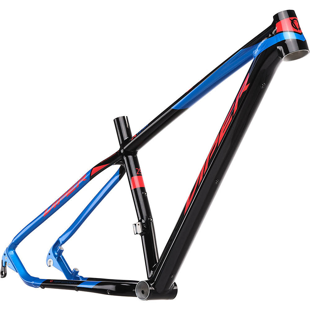 Black Hardtail Mountain Bike Frame F107