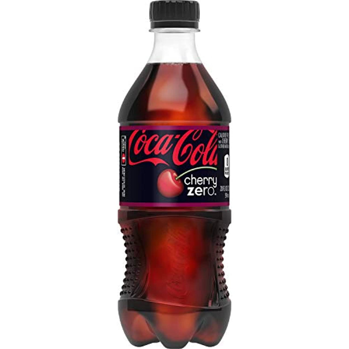 Coke Zero Cherry 20 oz Bottles (Pack of 10) U3096