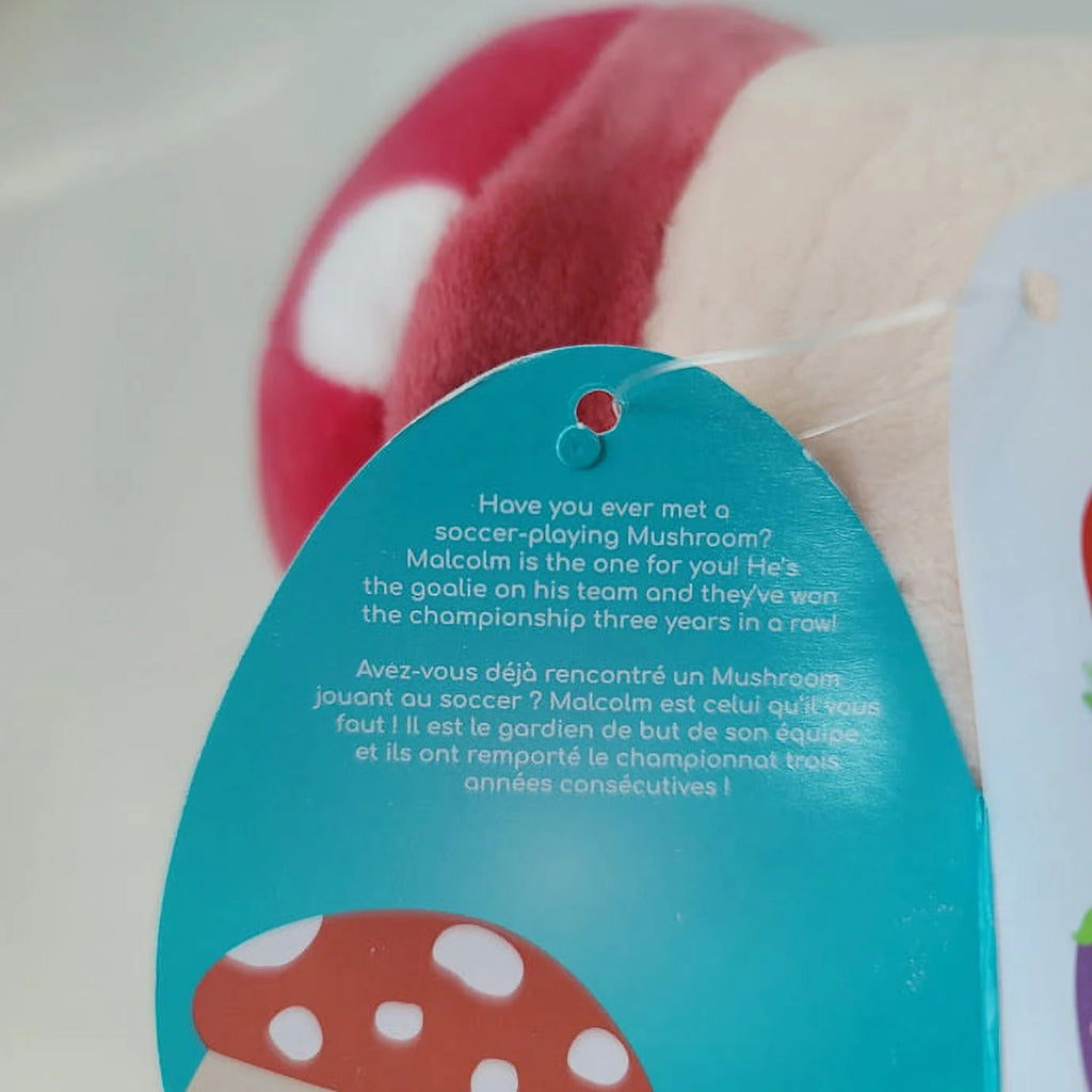 Malcolm the Mushroom 5 Inch Plush Stuffed Toy Q974534