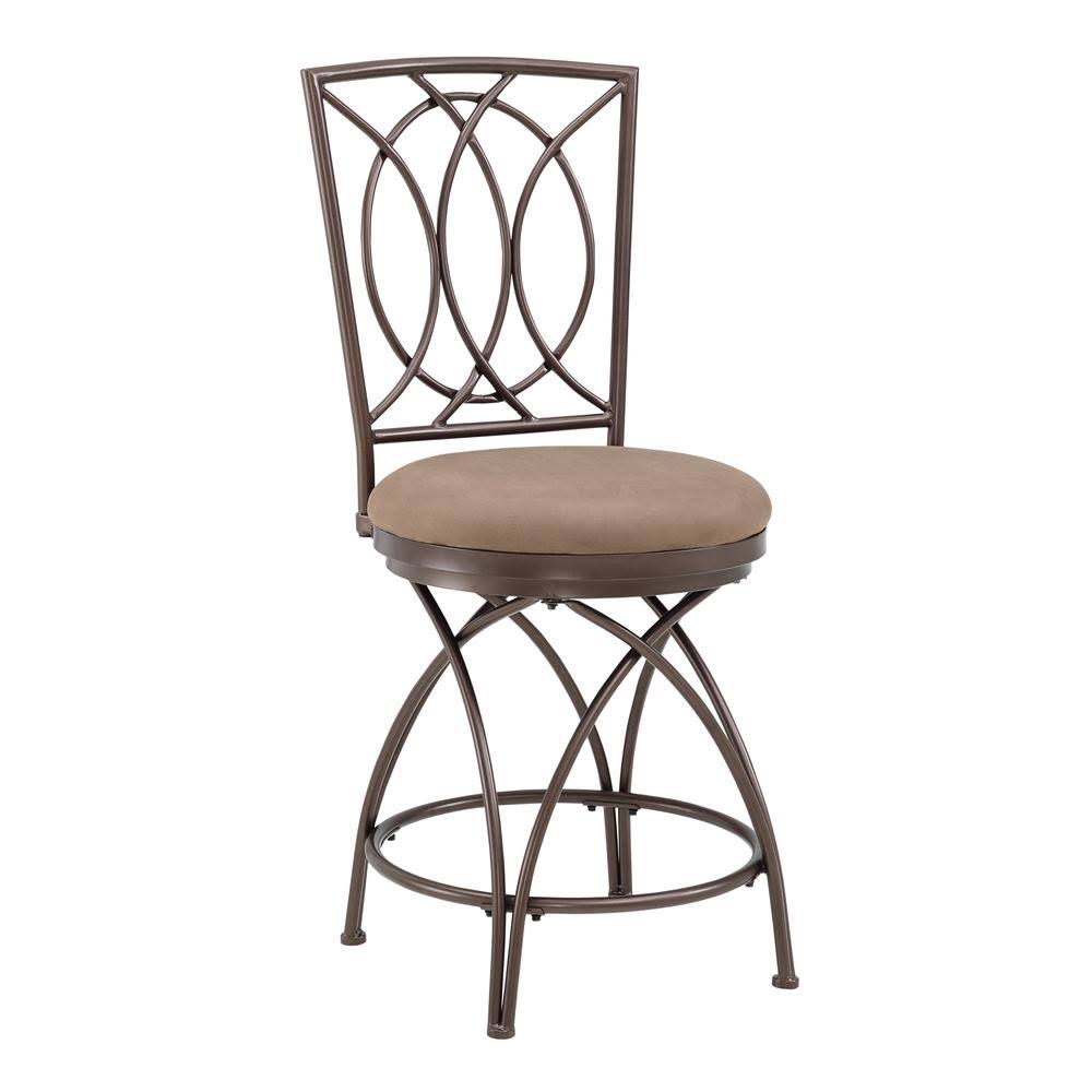 Bronze Metal Counter Stool V2486