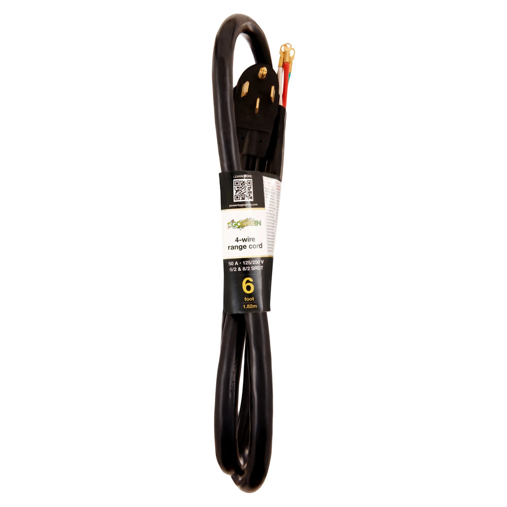 6' 4-Wire Range Cord, 50 Amp D420