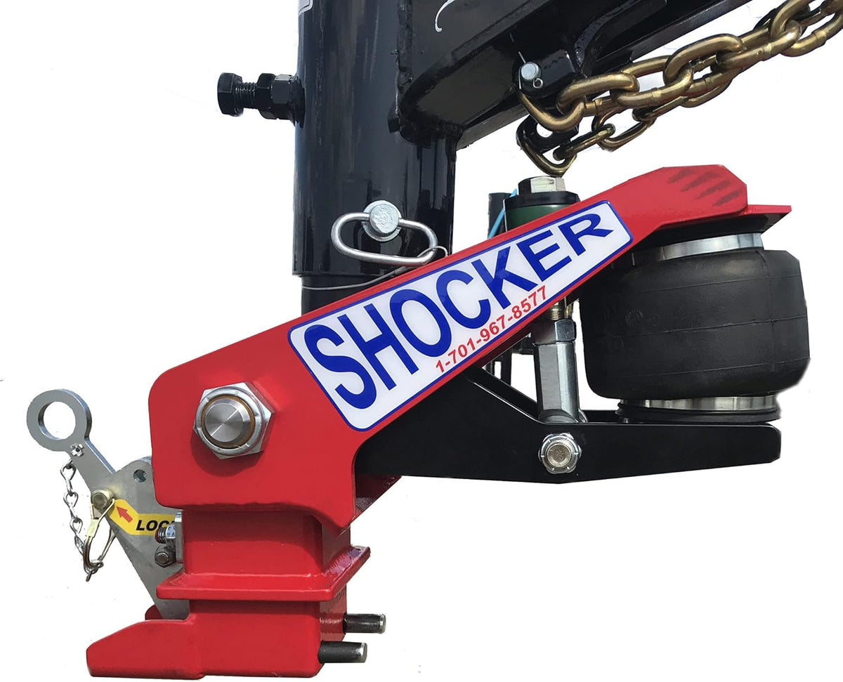 Gooseneck Air Hitch & Coupler, Round 4" Straight Pin 30K SL Y168