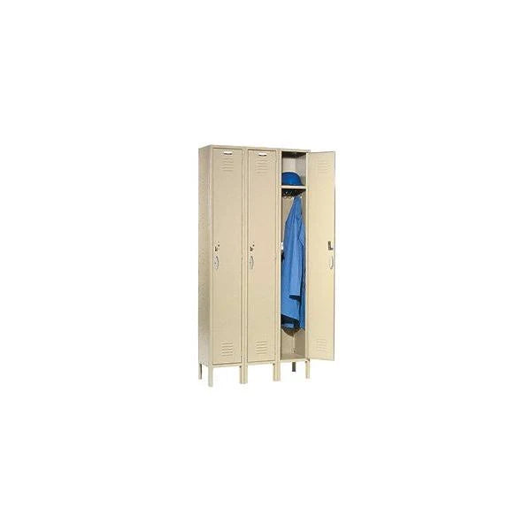 Tan Single Tier Locker with 3 Door M658500