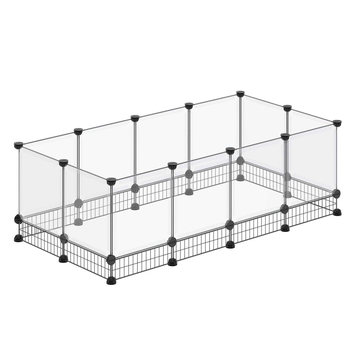 Rabbit Playpen Guinea Pig Hamster Cages Iron Net Bottom K1451