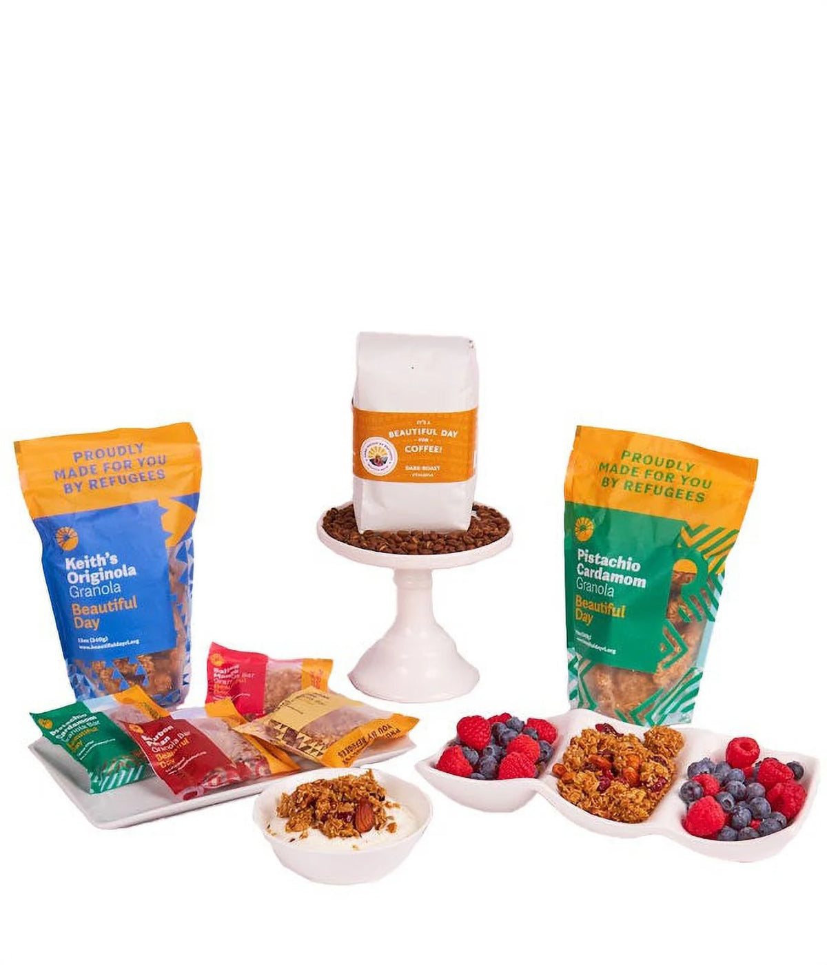Gourmet Granola and Coffee Basket P904