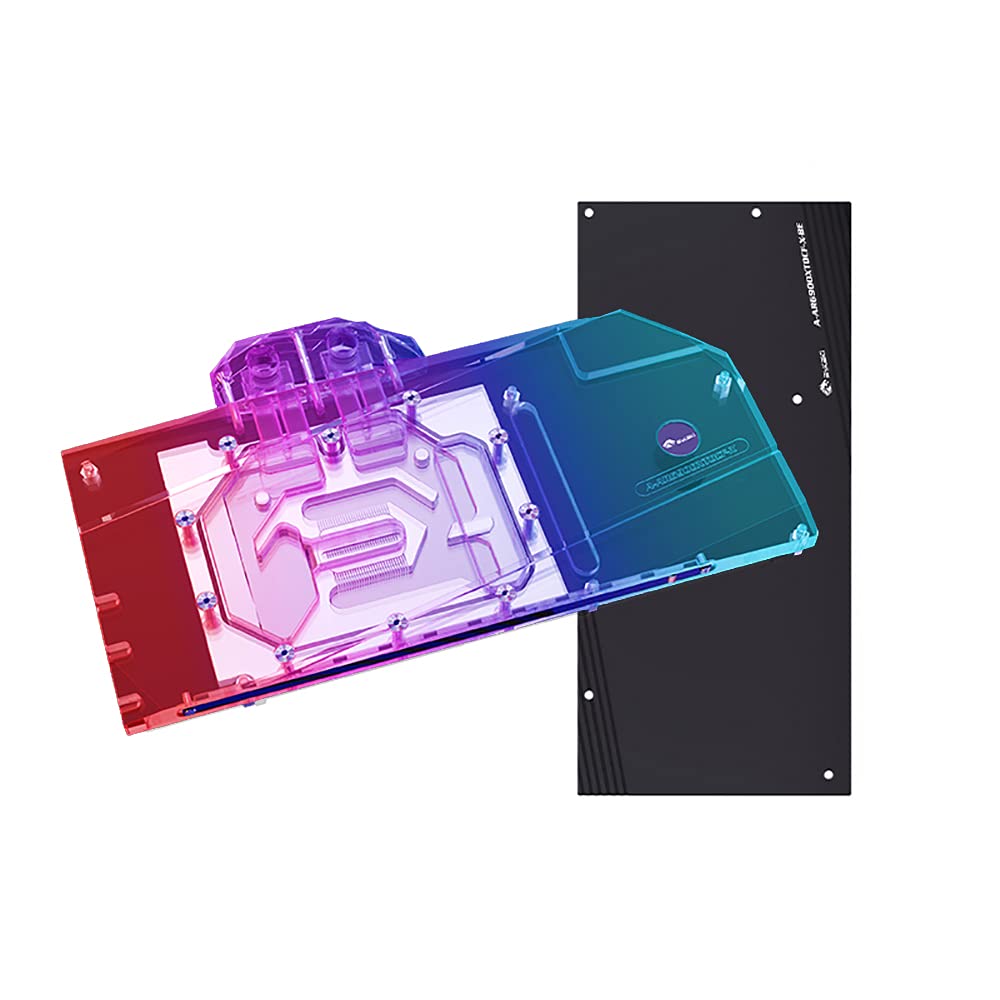 Copper GPU Water Cooling Block with Backplate S292