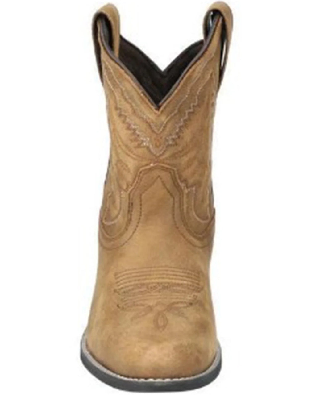 Brown Distressed Western Boot T434996