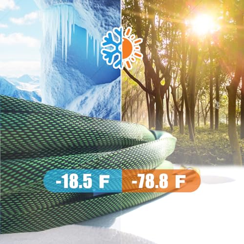 100 ft Flexible Tangle Free Garden Hose with 10 Function Nozzle H176