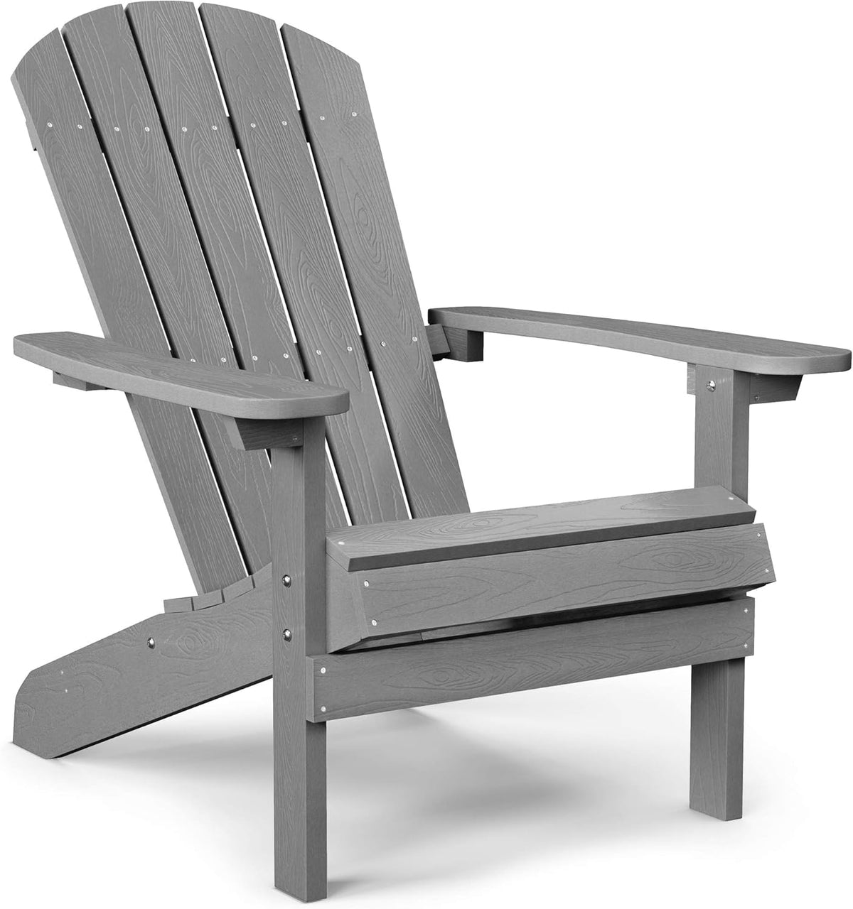 Blue Plastic Adirondack Chair O466
