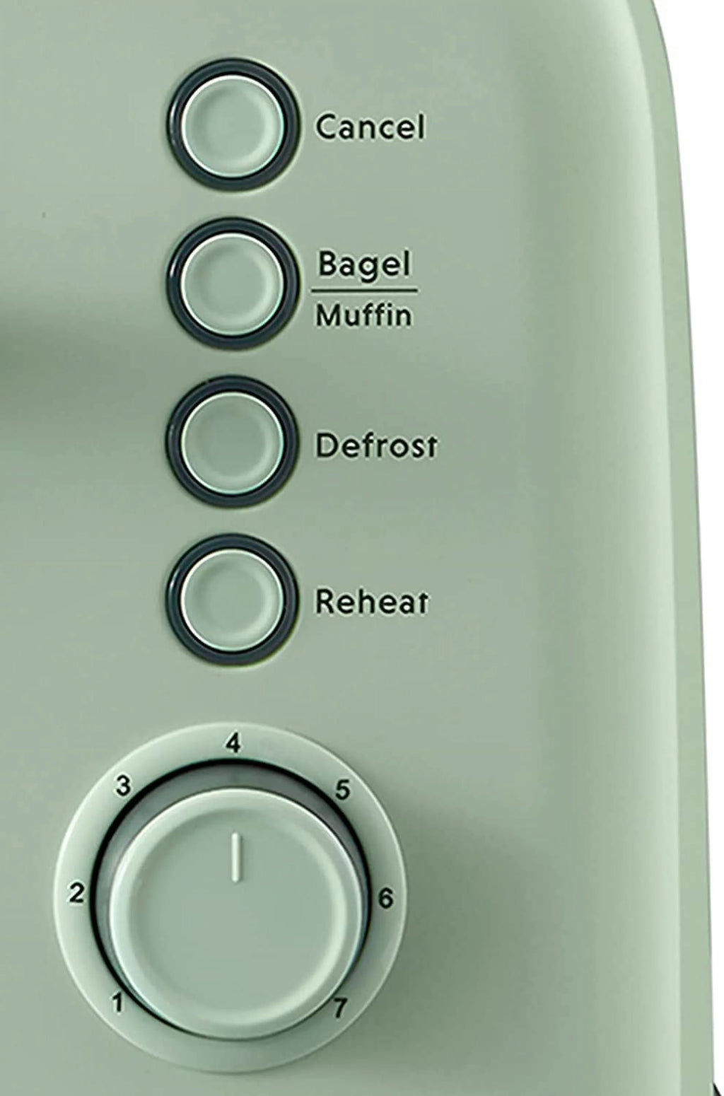 Retro Stainless Steel Toaster with Extra Wide Slots T948032