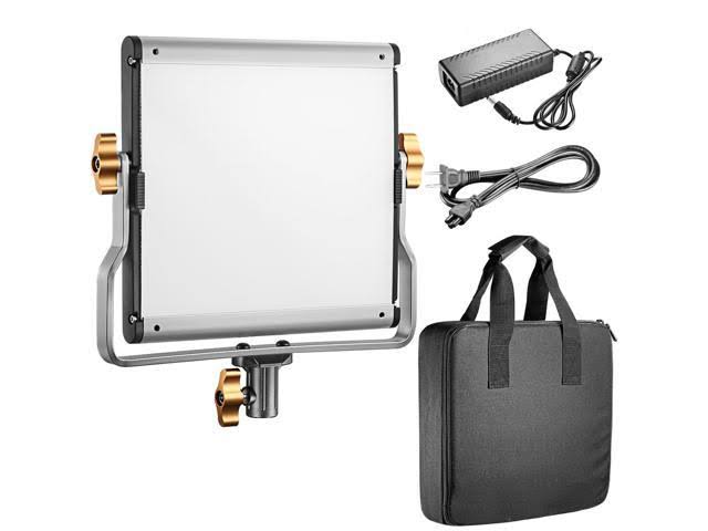 4 Packs Dimmable Bi-Color 480 LED Video Light and Stand Lighting Kit W276749