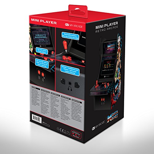 10 Inch Mini Arcade Machine with 34 Retro Games Q712